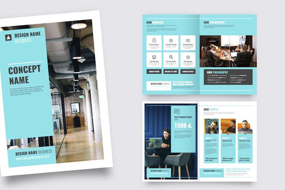 Digitaldruck Brochuere