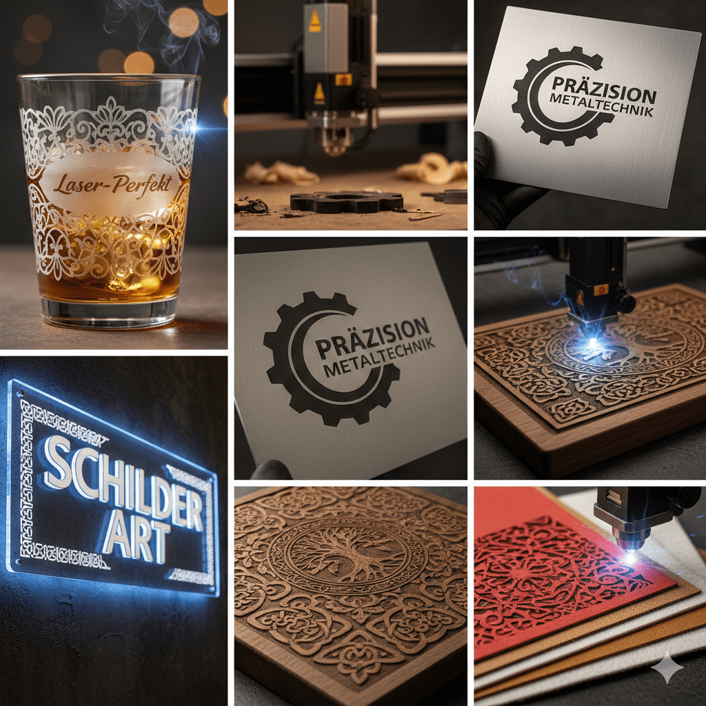 Gravieren Schneiden Vielfalt