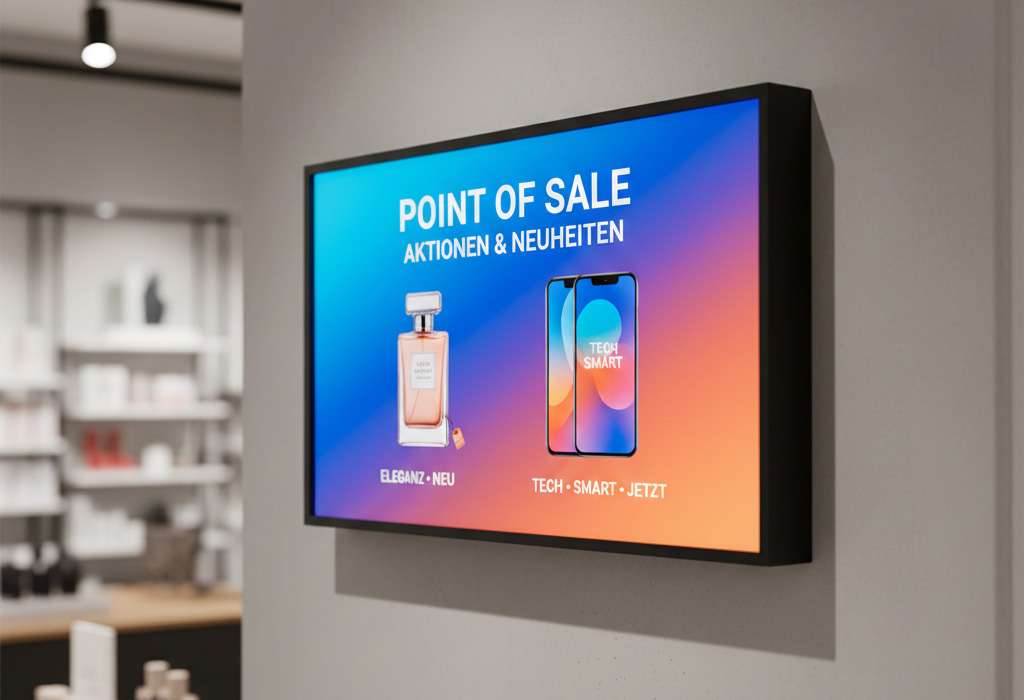 Pos Display Leuchtkasten